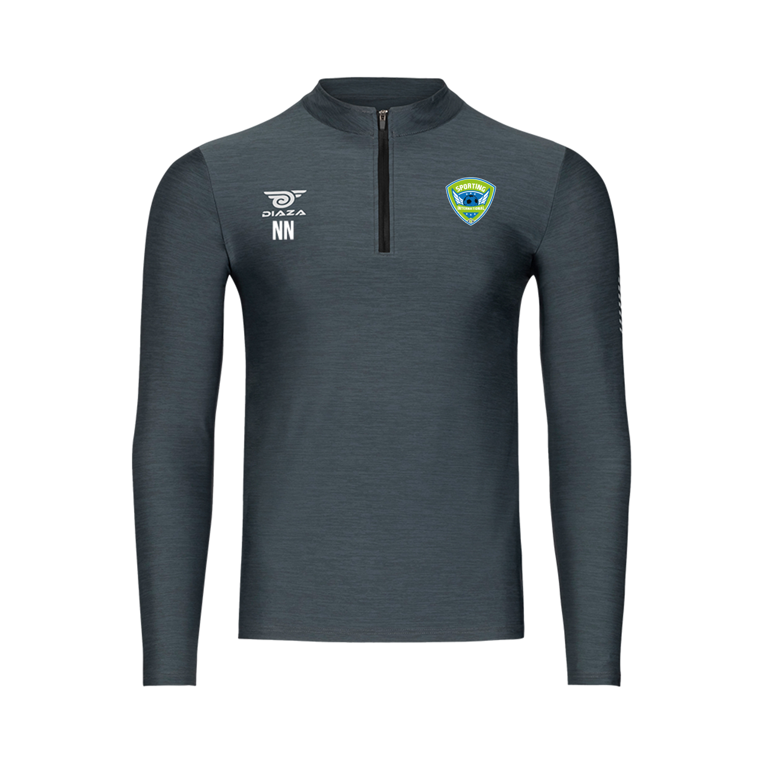 Sporting International Zip Dark Gray - Diaza Football 