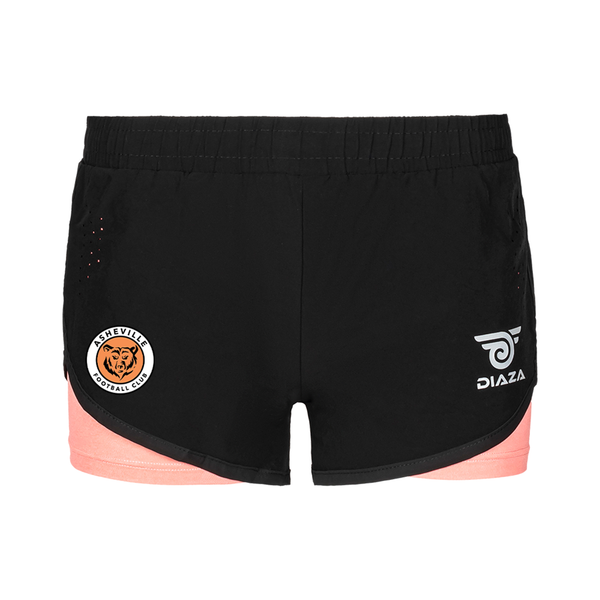 Asheville United Rosa Shorts - Diaza Football 