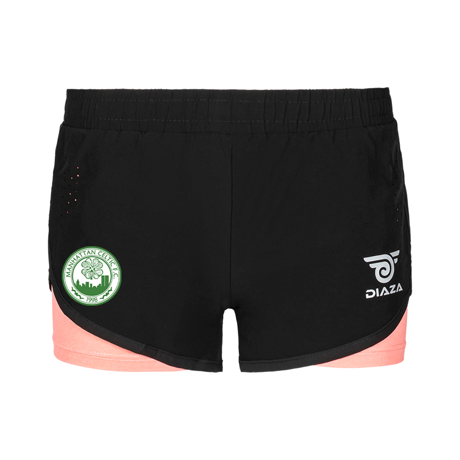 Manhattan Celtic FC United Rosa Shorts - Diaza Football 