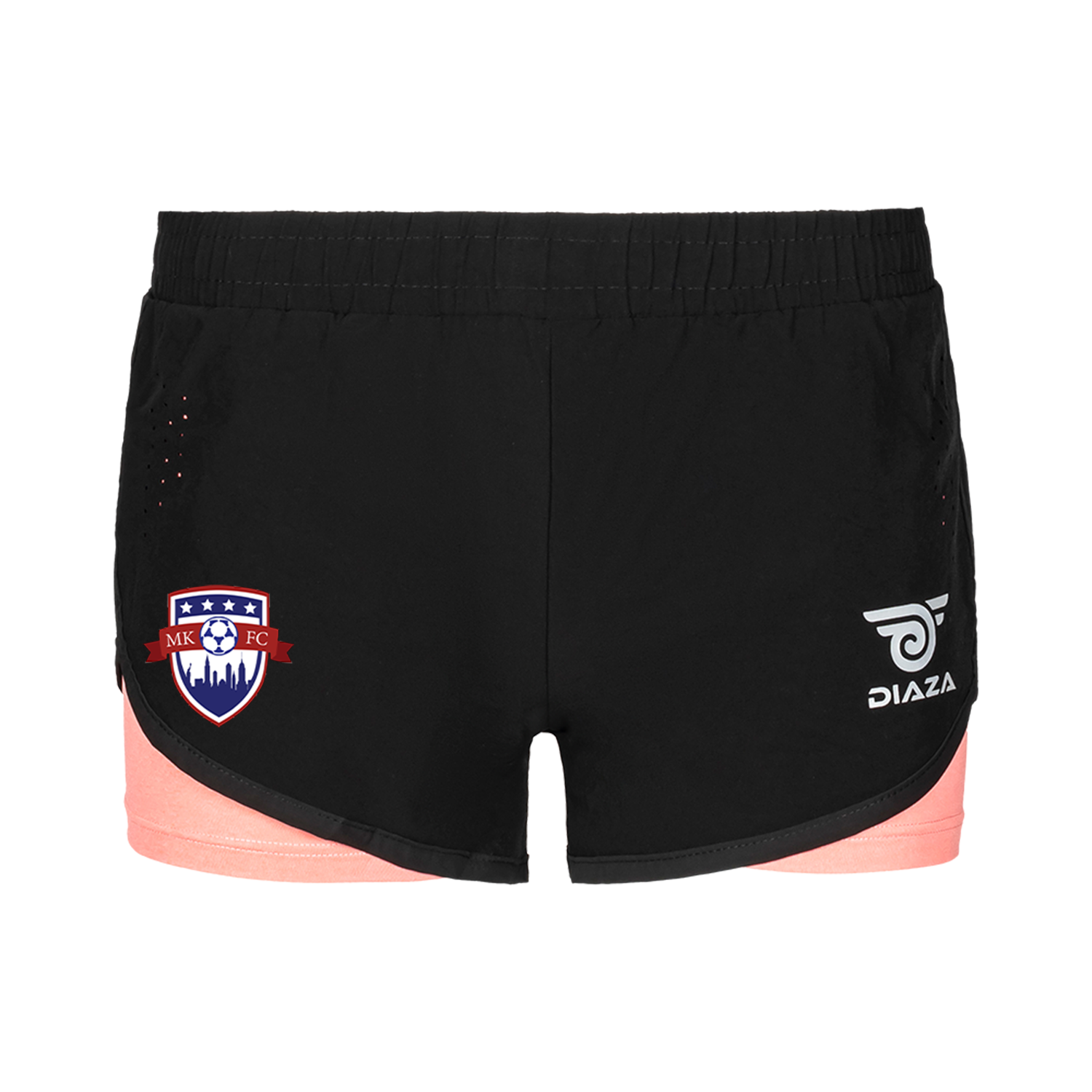 Manhattan Kickers United Rosa Shorts - Diaza Football 