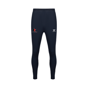 Asteras Tunnel Pants Dark Navy/ Yellow - Diaza Football 