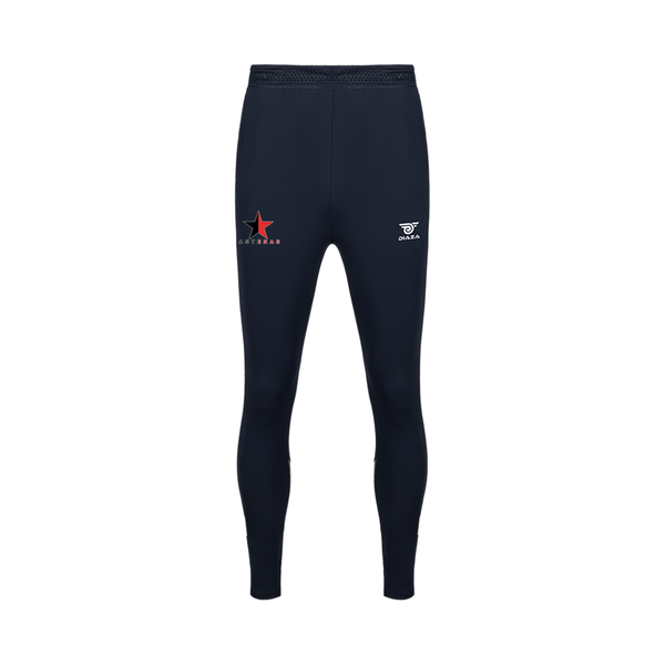 Asteras Tunnel Pants Dark Navy/ Yellow - Diaza Football 