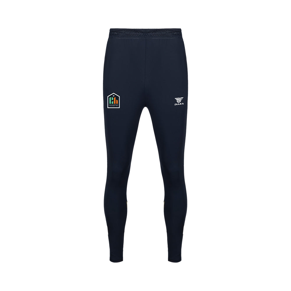 Chicago House Tunnel Pants Dark Navy/ Yellow - Diaza Football 