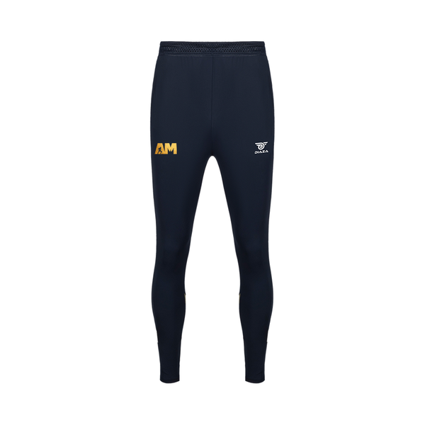 AM Training Tunnel Pants Dark Navy/ Yellow - Diaza Football 