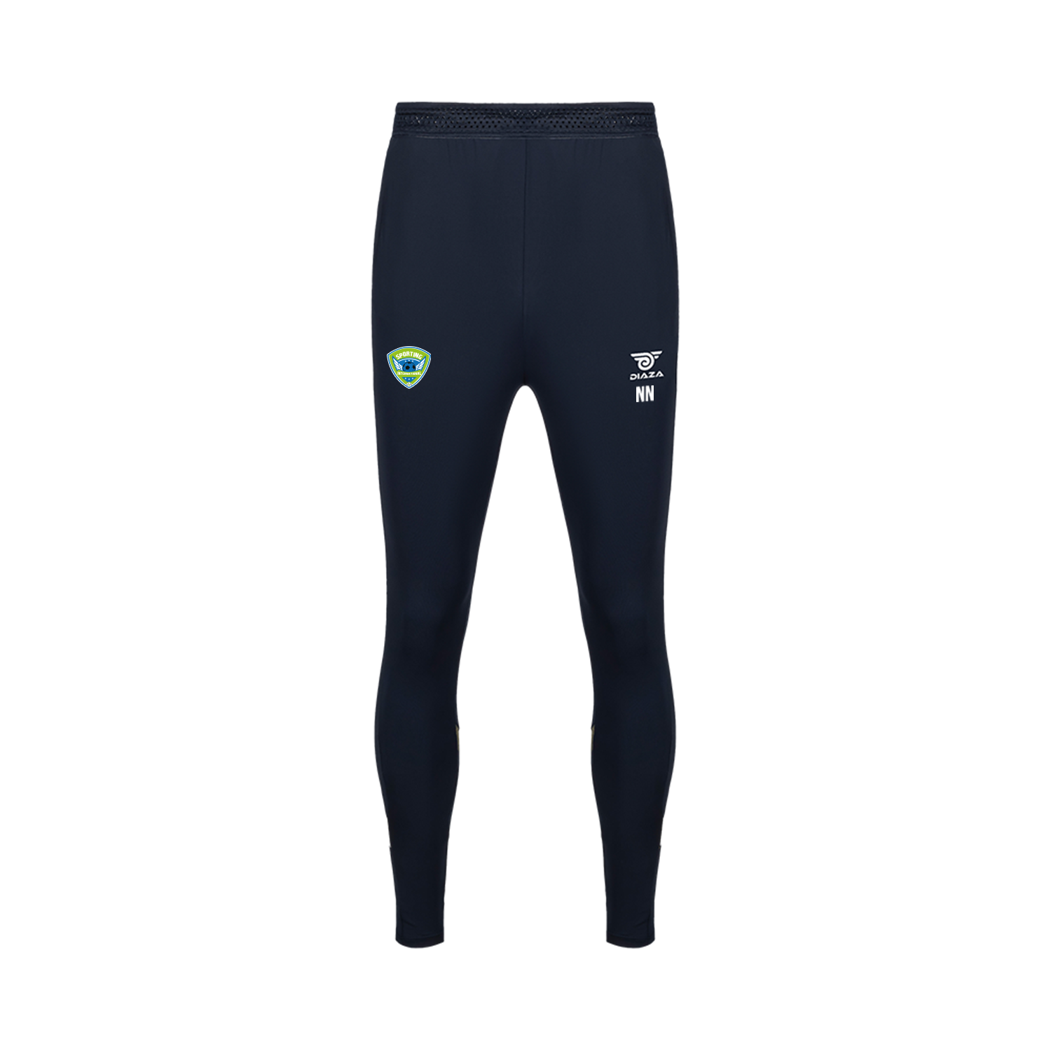 Sporting International Tunnel Pants Yellow - Diaza Football 
