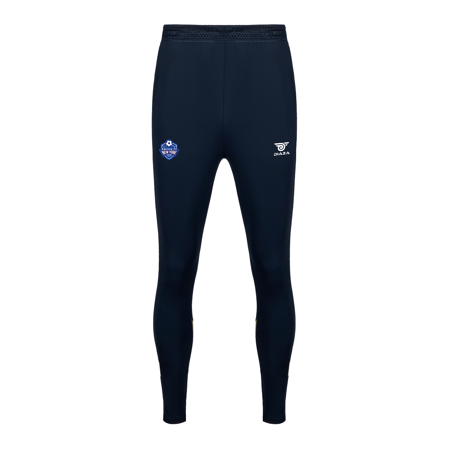 Amigos FC Tunnel Pants Dark Navy/ Yellow - Diaza Football 
