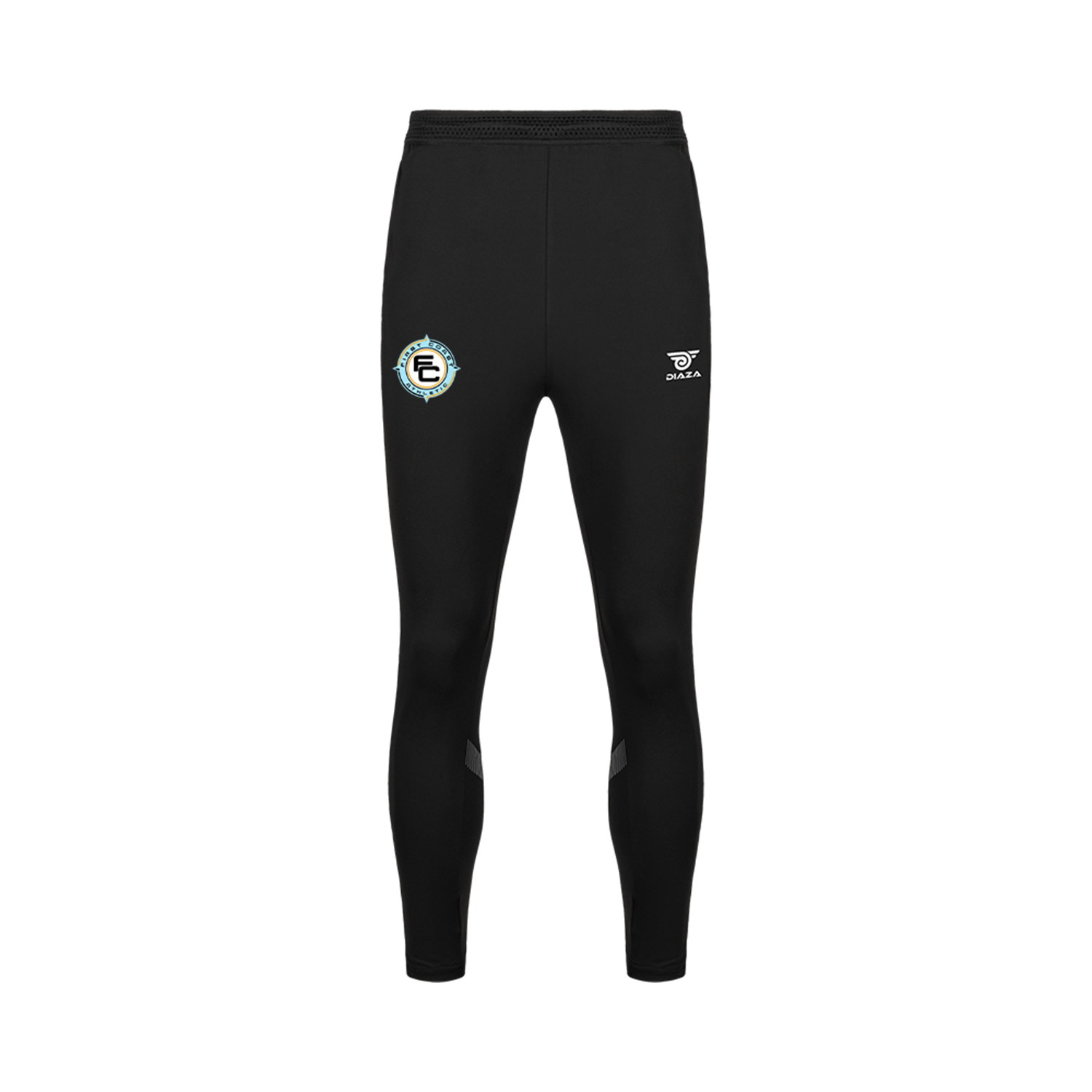 First Coast Athletic Tunnel Pants Black/Gray - Diaza Football 
