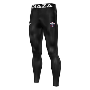 Elites United Compression Leg Home Black - Diaza Football 