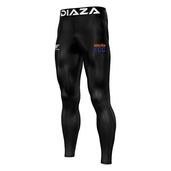 Nacion FFC Compression Pants Men Black - Diaza Football 