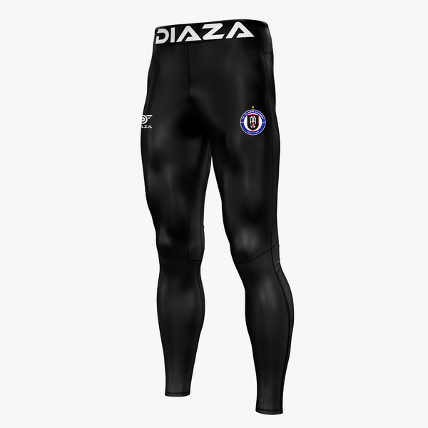 Diaza Flex Pantalones De Compresión Hombre Negro