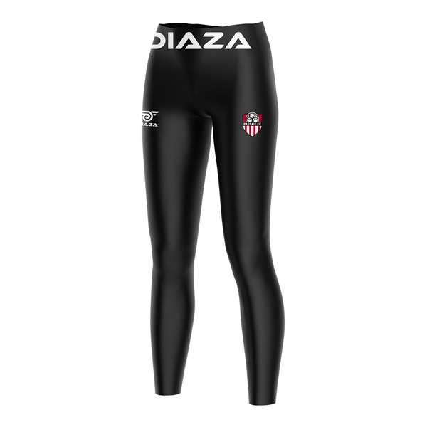 Passaic FC Compression Pants Women Black