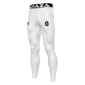 New Amsterdam Compression Pants Men White - Diaza Football 