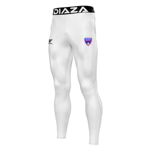 Hernandez Compression Pants Men White - Diaza Football 