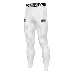 Nacion FFC Compression Pants Men White - Diaza Football 