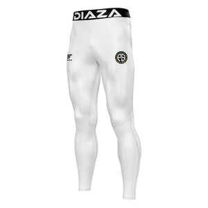 Skyline Compression Pants Men White - Diaza Football 