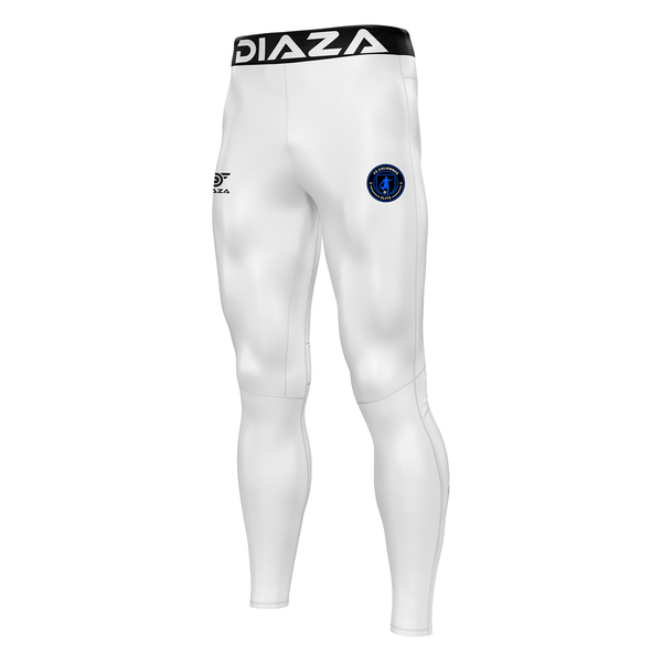 FC Columbus Compression Pants Men White - Diaza Football 