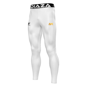 AM Training Compression Pants Men White - Diaza Football 