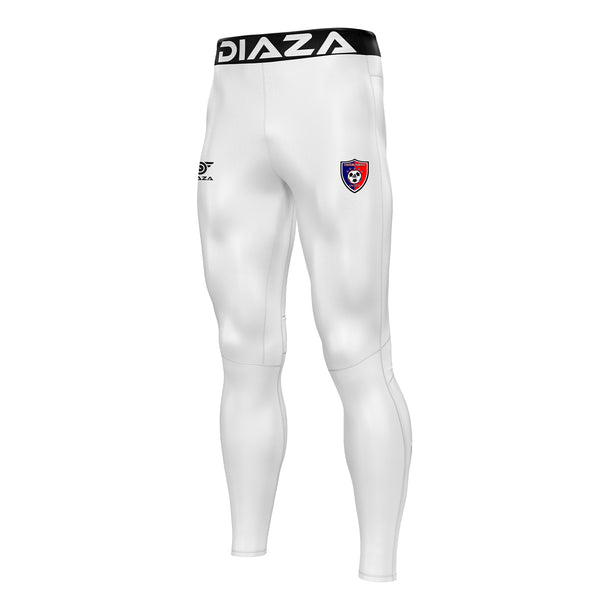 Eastern Indiana United Compression Pants Men White