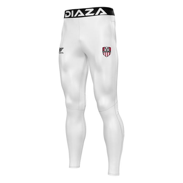 Passaic FC Compression Pants Men White