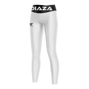 Diaza Flex Compression Pants Women White - Diaza Football 