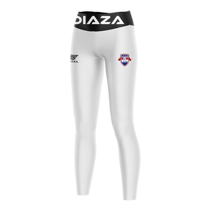 Manhattan Kickers Compression Pants Women White - Diaza Football 