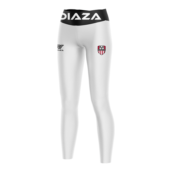 Amigos FC Pantalones de Compresión Mujer Blanco