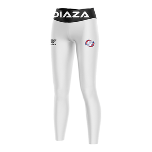 MLQ Compression Pants Women White - Diaza Football 