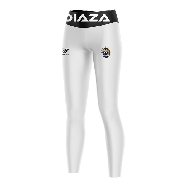 NJ Alliance Compression Pants Women White - Diaza Football 