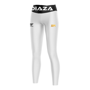 AM Training Compression Pants Women White - Diaza Football 