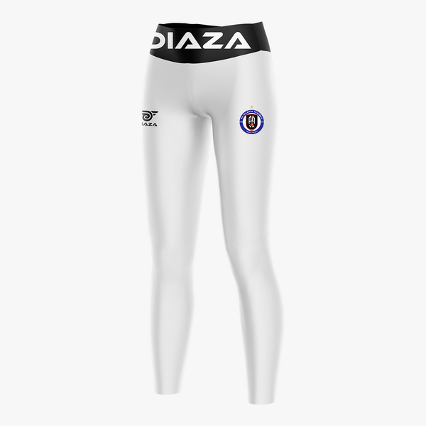 Pantalones de Compresión Diaza Flex Mujer Blanco