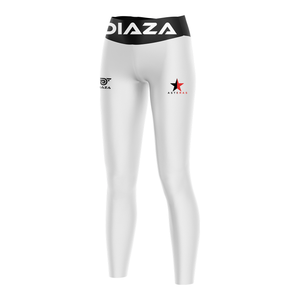 Asteras Compression Pants Women White - Diaza Football 