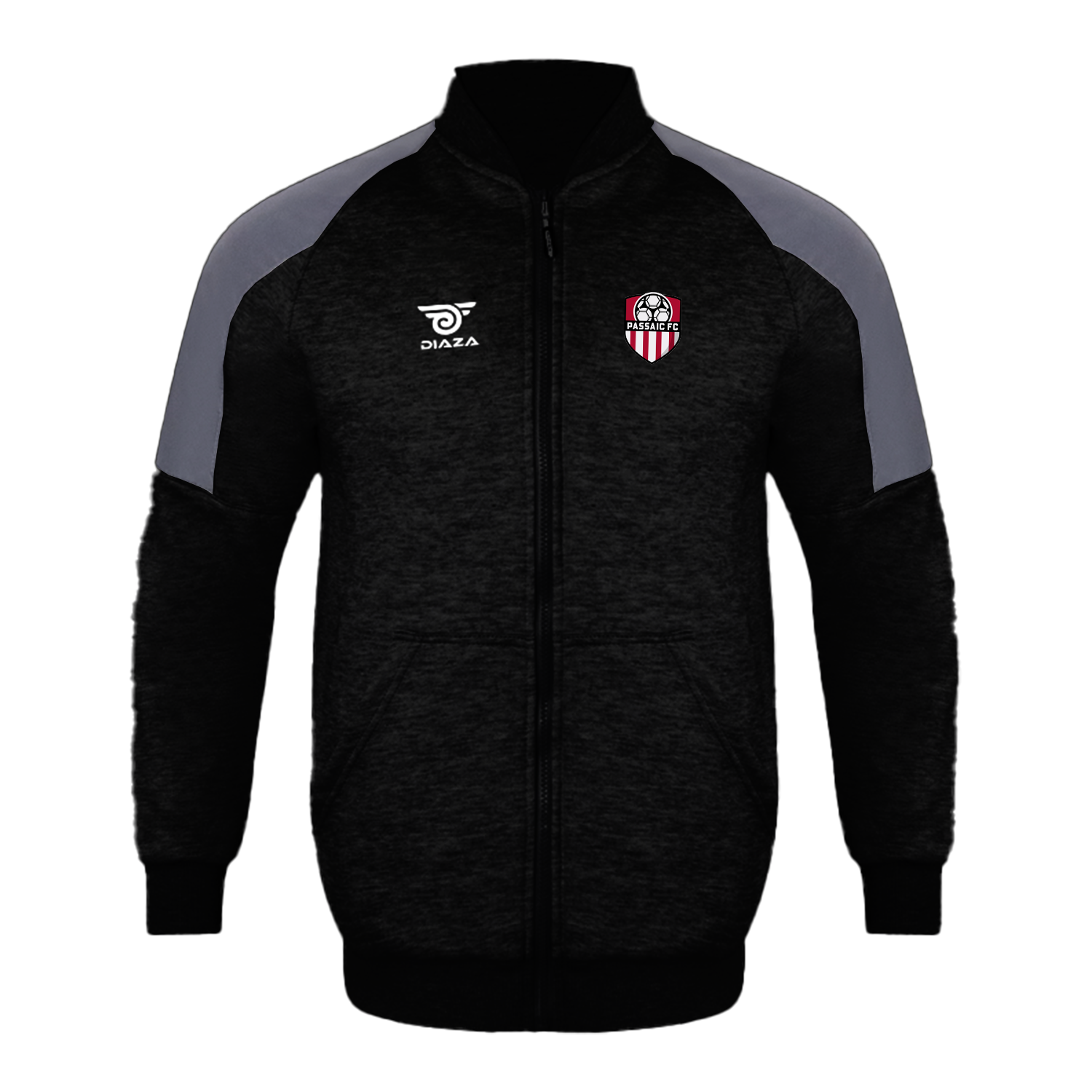 Passaic FC Vintage Jacket Black - Diaza Football 