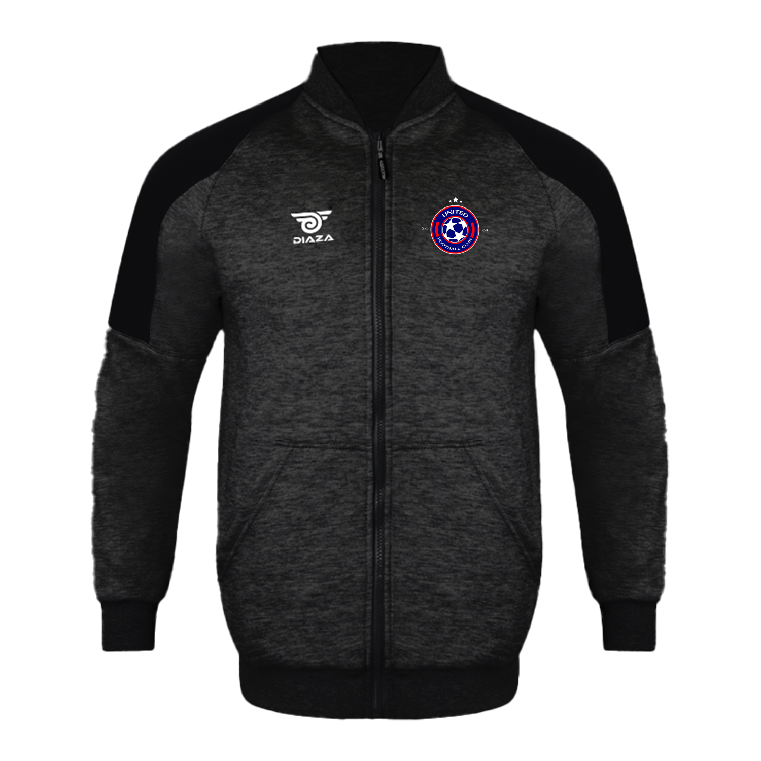 United Football Vintage Jacket Black - Diaza Football 