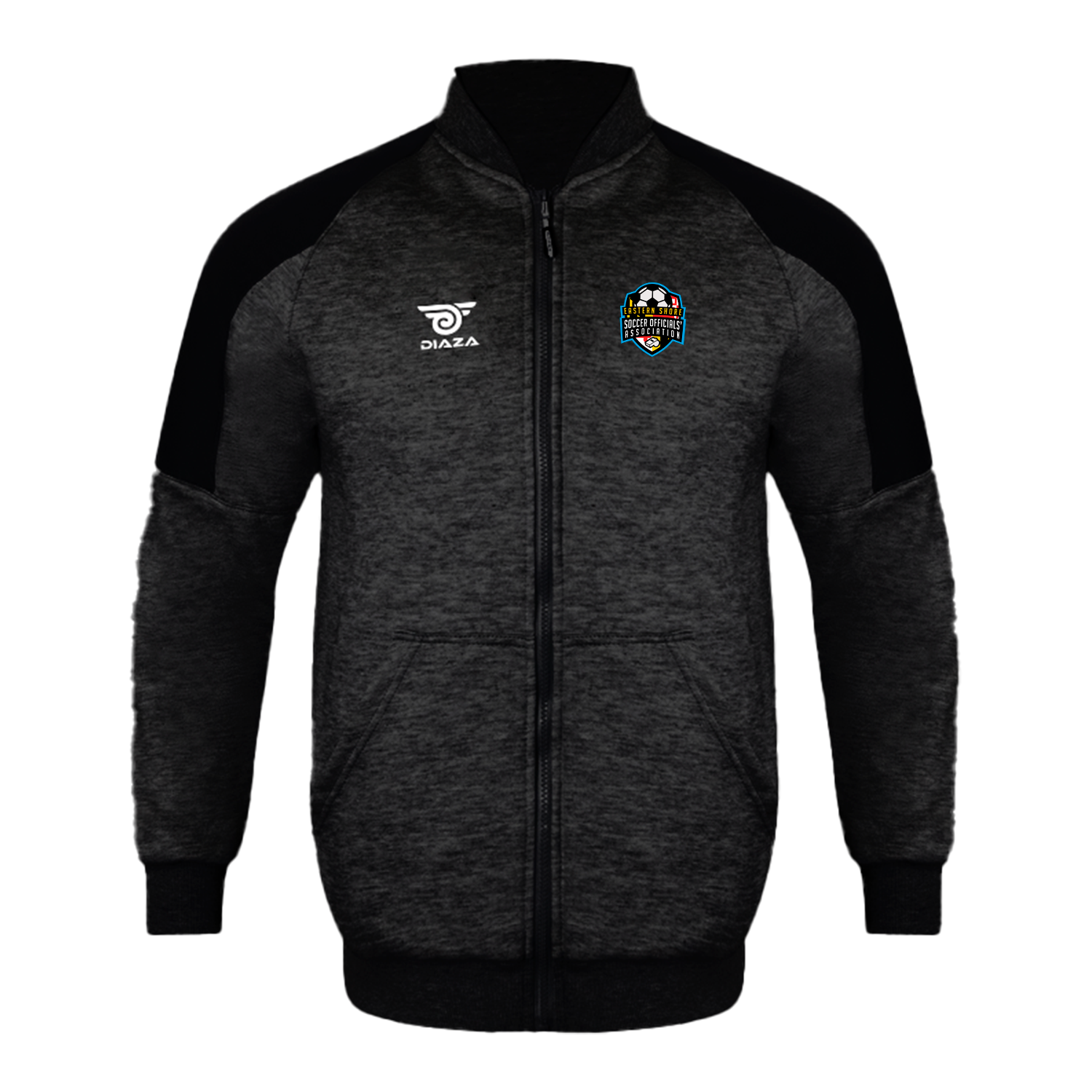 Referee Vintage Jacket Black - Diaza Football 