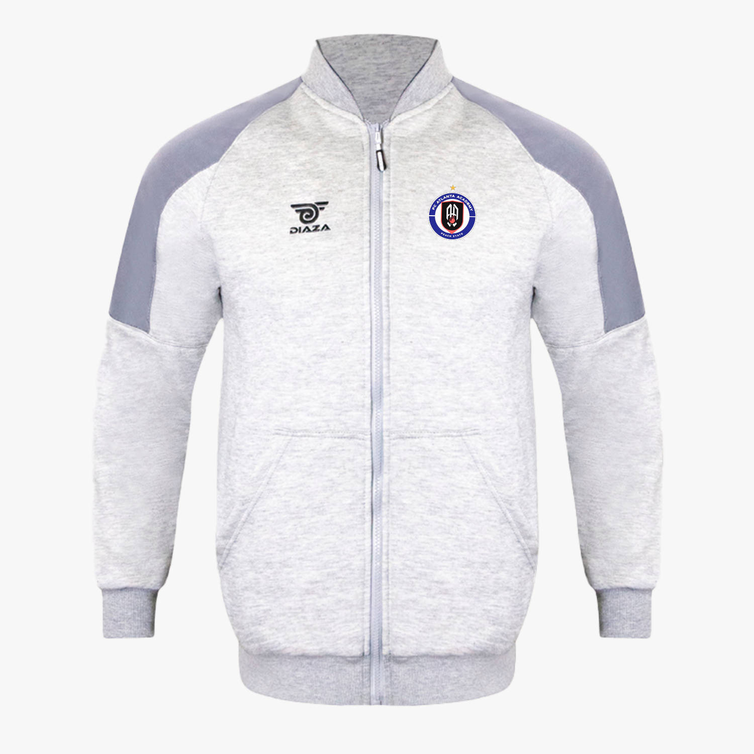 FC Atlanta Vintage Jacket Grey - Diaza Football 