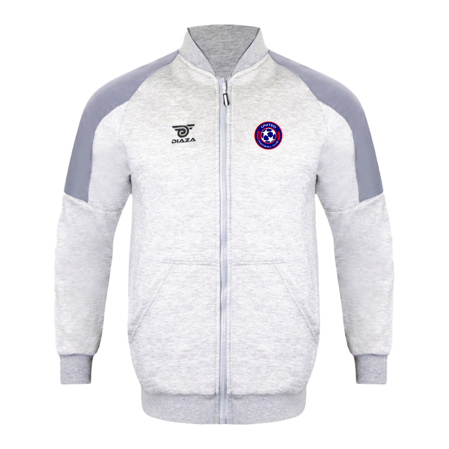 United Football Vintage Jacket Grey - Diaza Football 