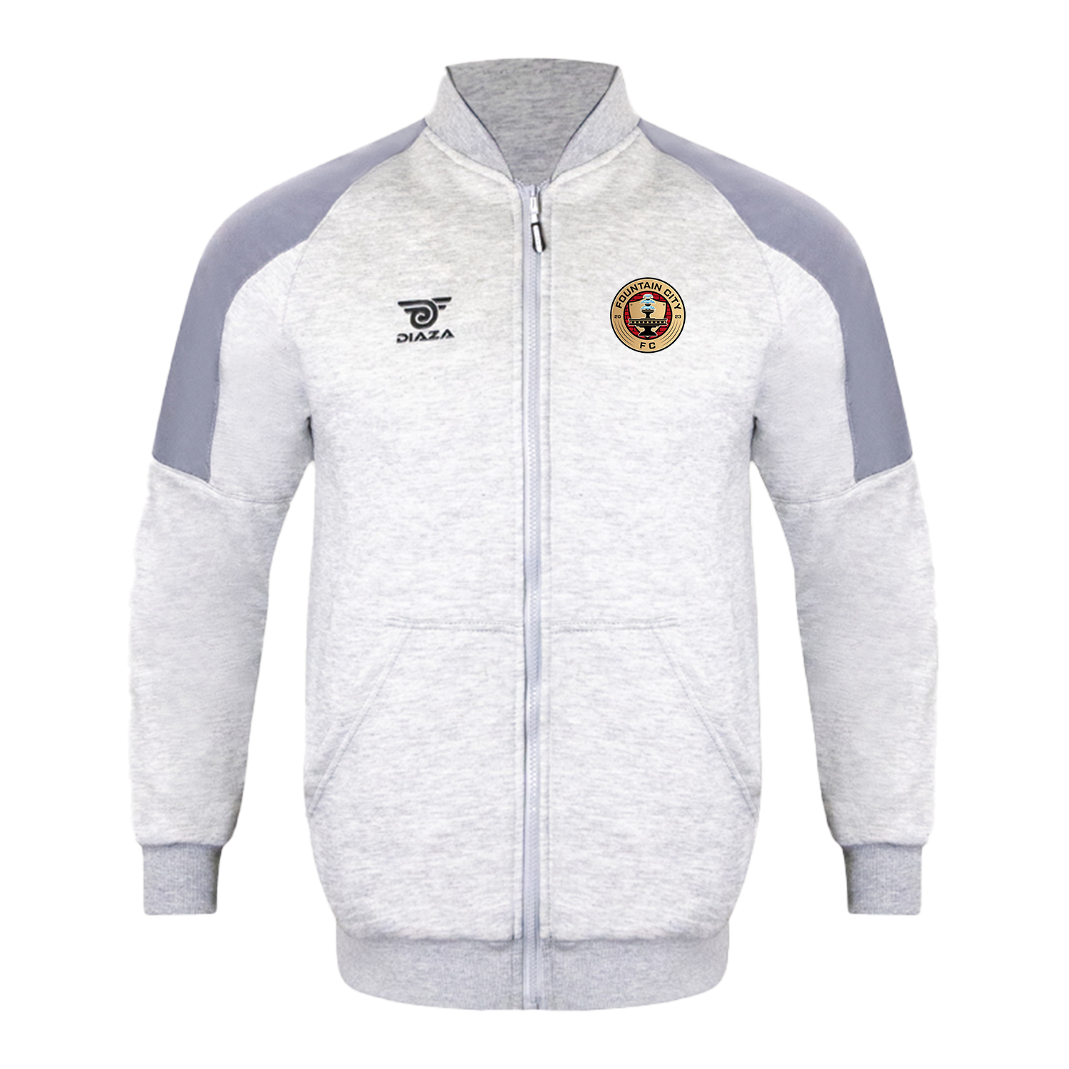Fountain City Vintage Jacket Grey - Diaza Football 