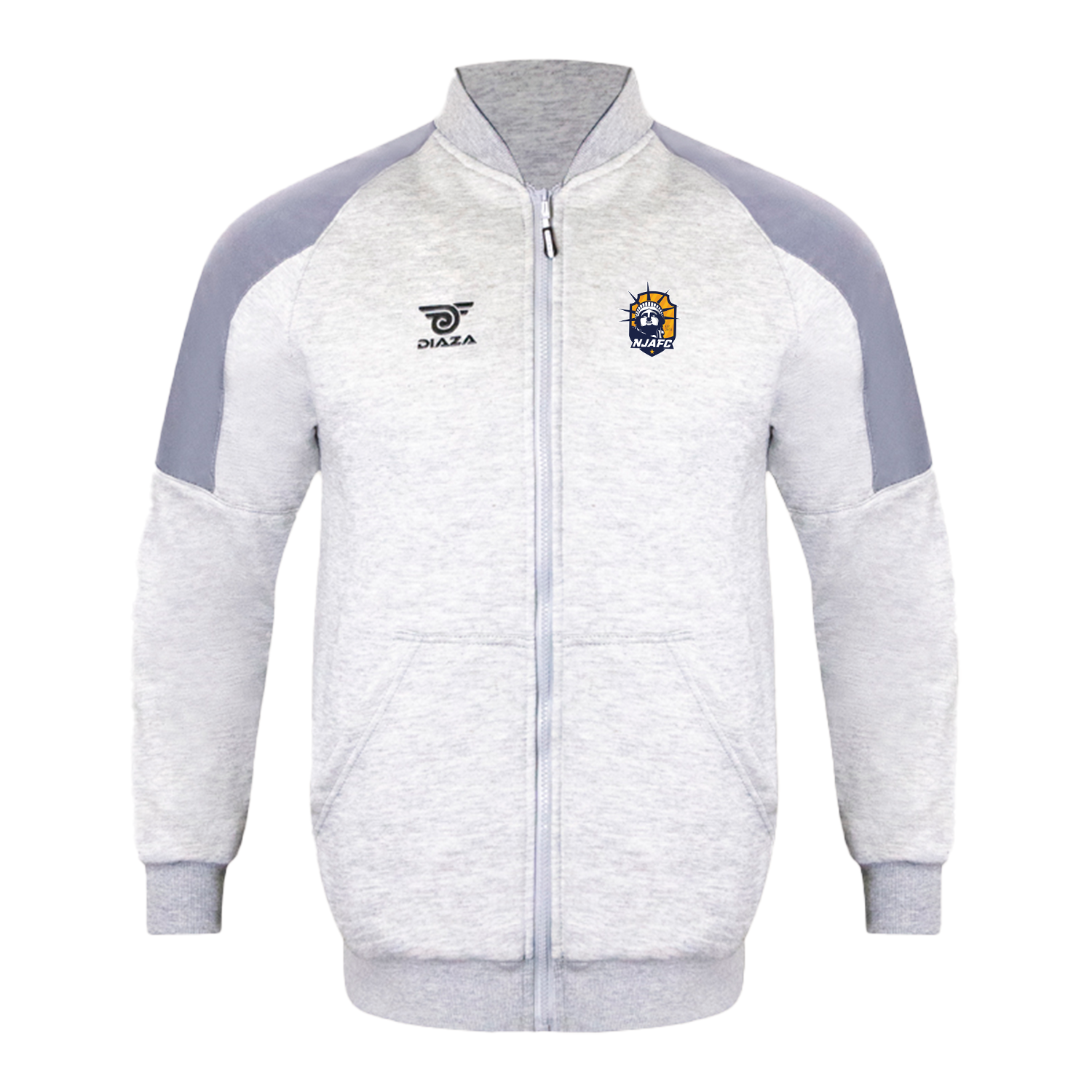 NJ Alliance Vintage Jacket Grey - Diaza Football 