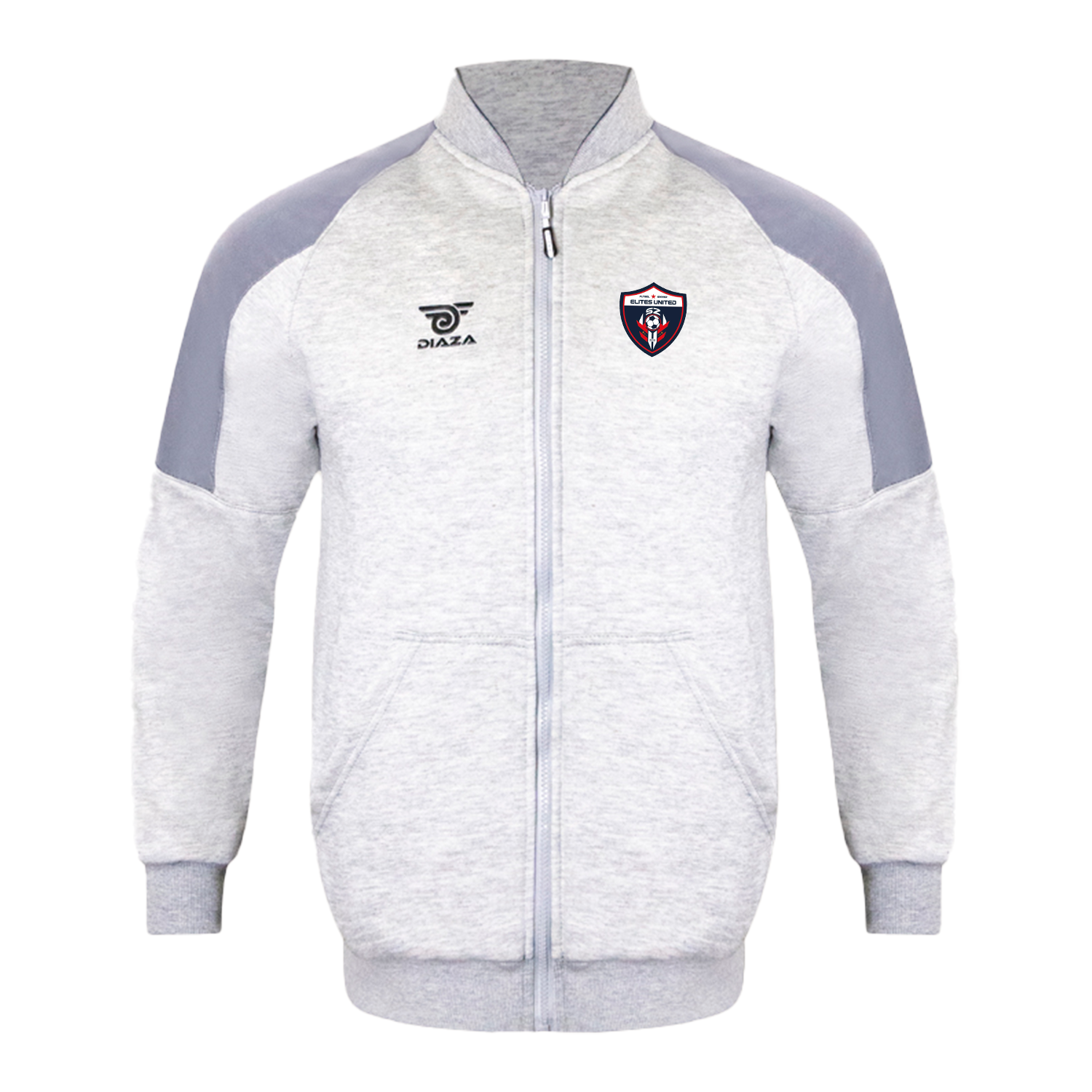 Elites United Vintage Jacket Grey - Diaza Football 