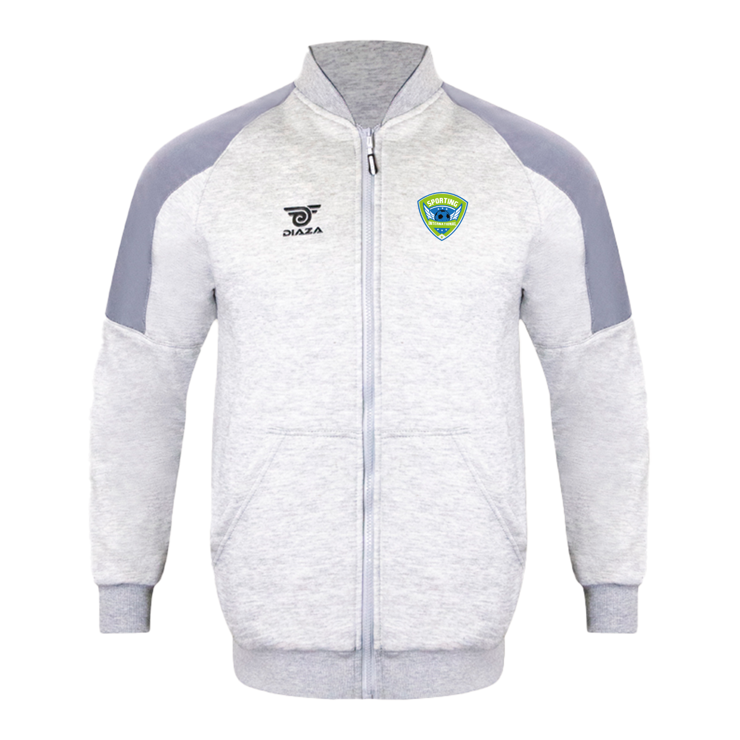 Sporting International Vintage Jacket Grey - Diaza Football 