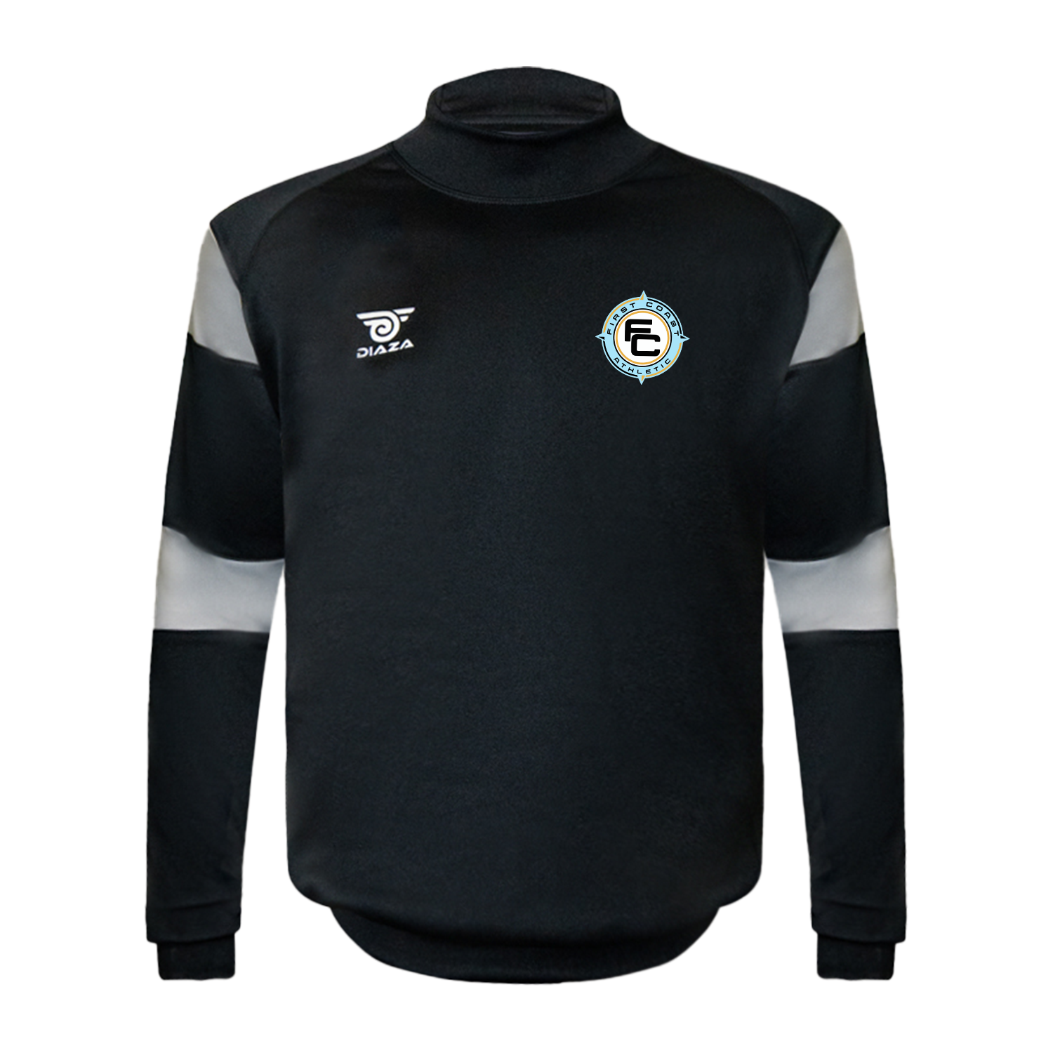 First Coast Athletic Tortuga Sweater Black - Diaza Football 