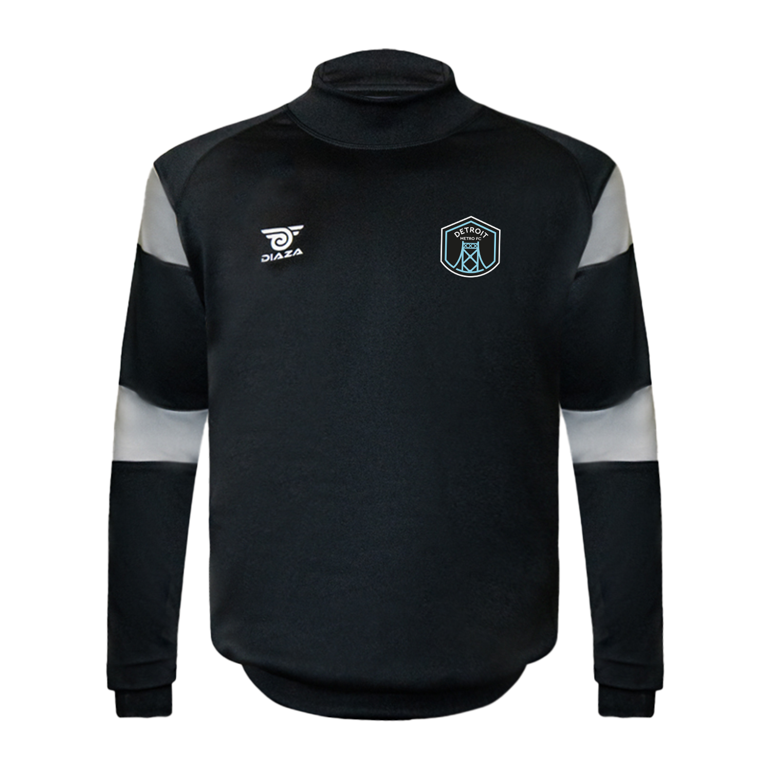Detroit Metro FC Tortuga Sweater Black - Diaza Football 