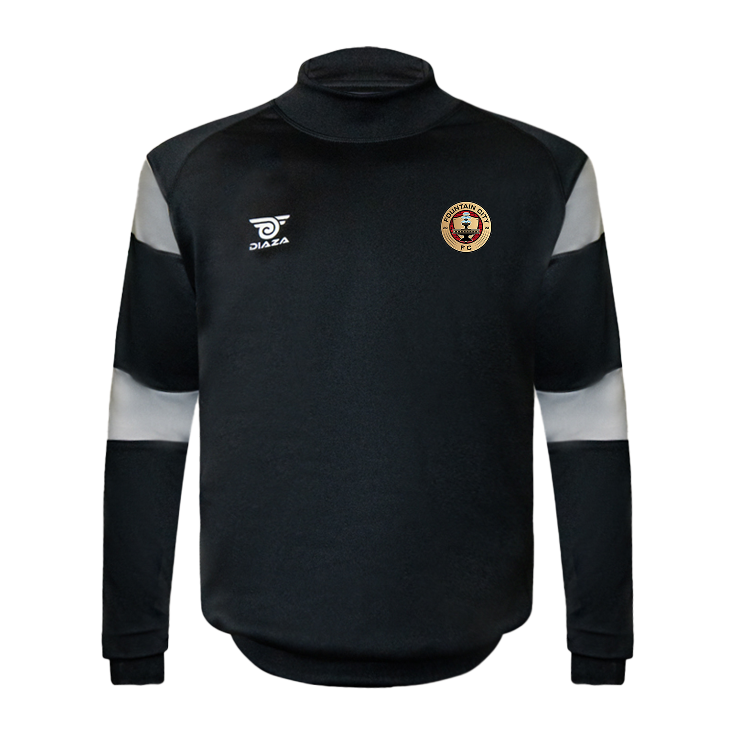 Fountain City Tortuga Sweater Black - Diaza Football 