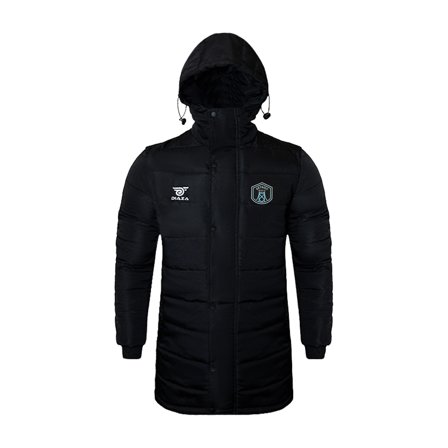 Detroit Metro FC Polar Winter Jacket - Diaza Football 