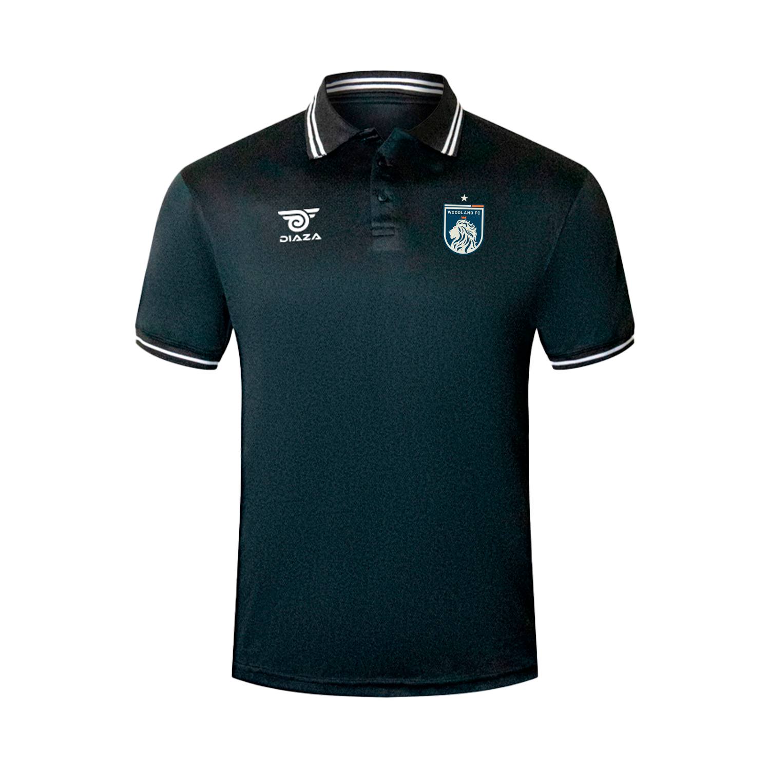 Woodland FC Classic Polo Black