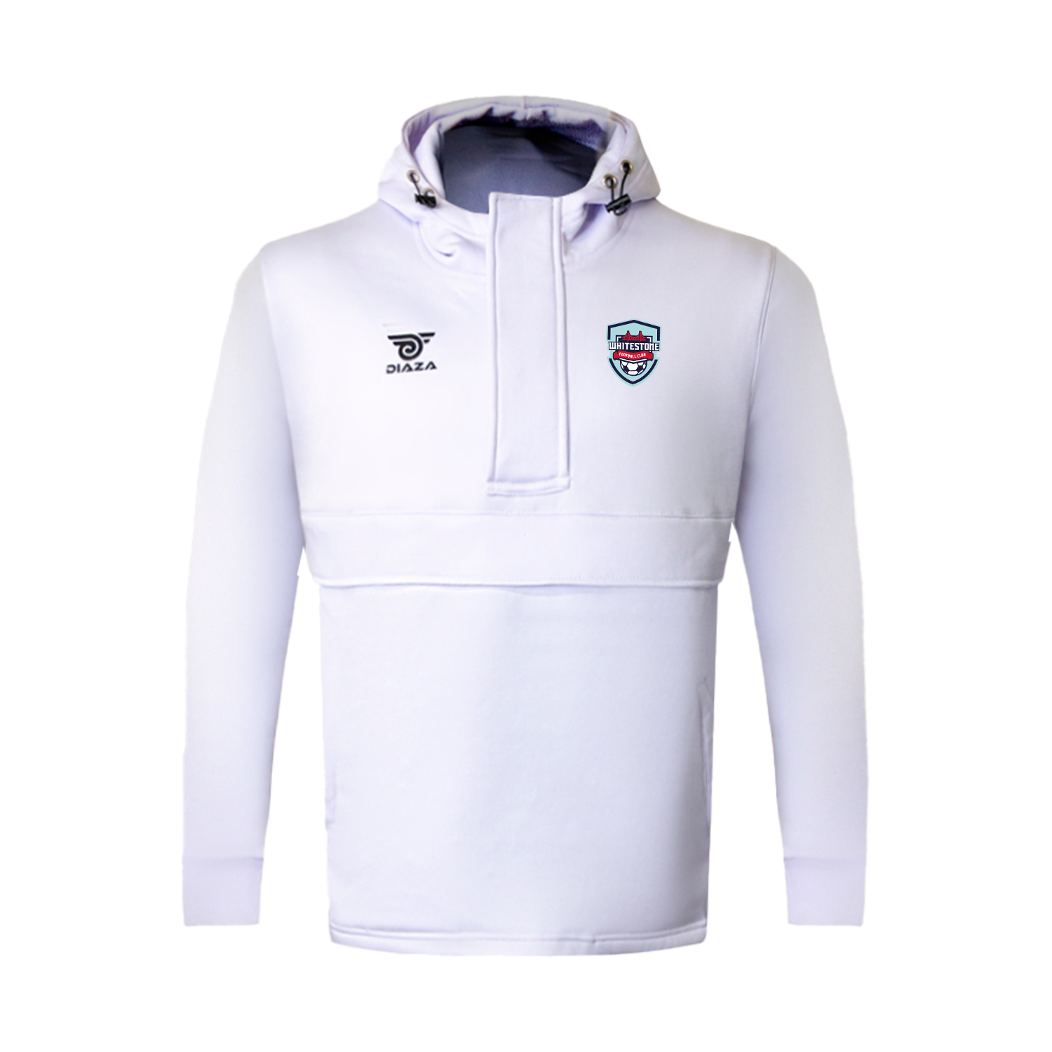 Whitestone EL Blanco Hoodie - Diaza Football 