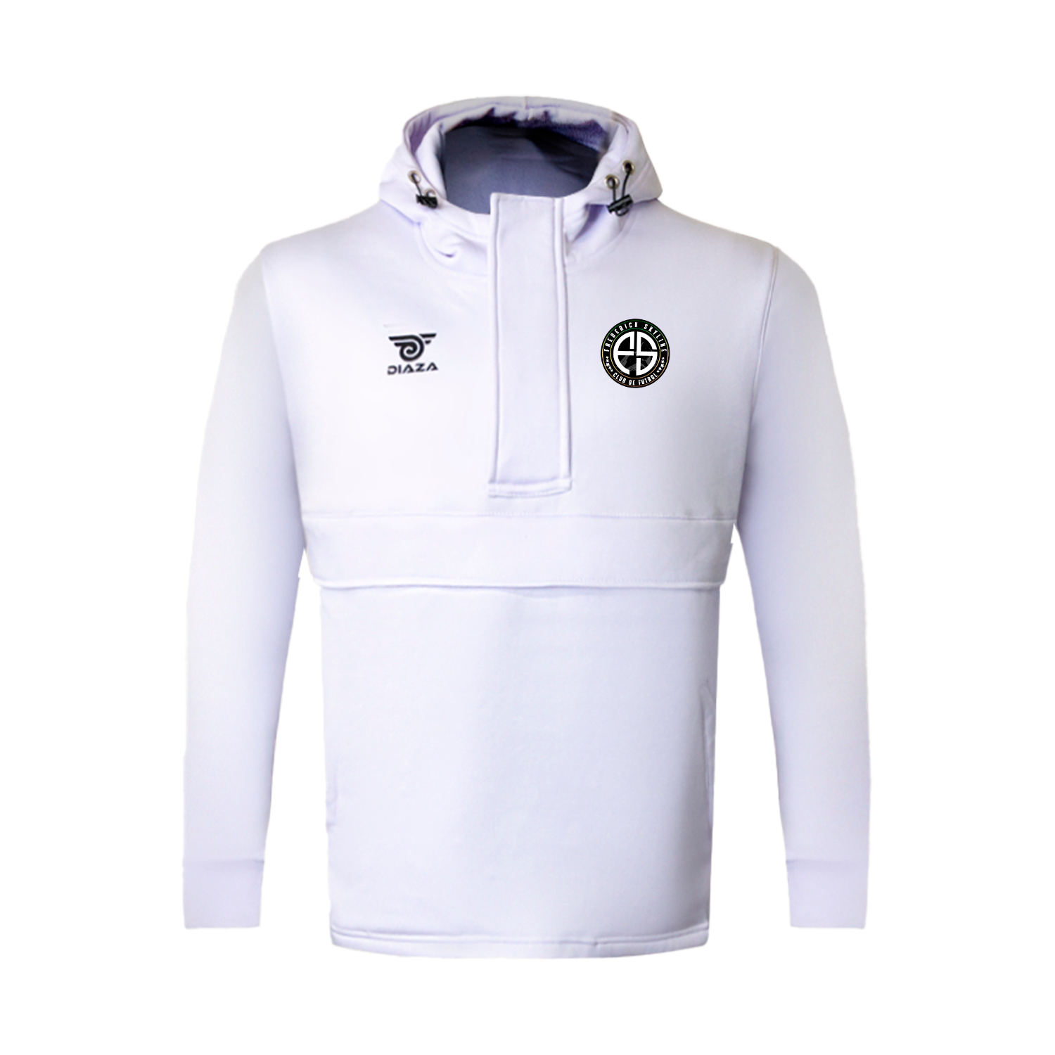 Skyline EL Blanco Hoodie - Diaza Football 