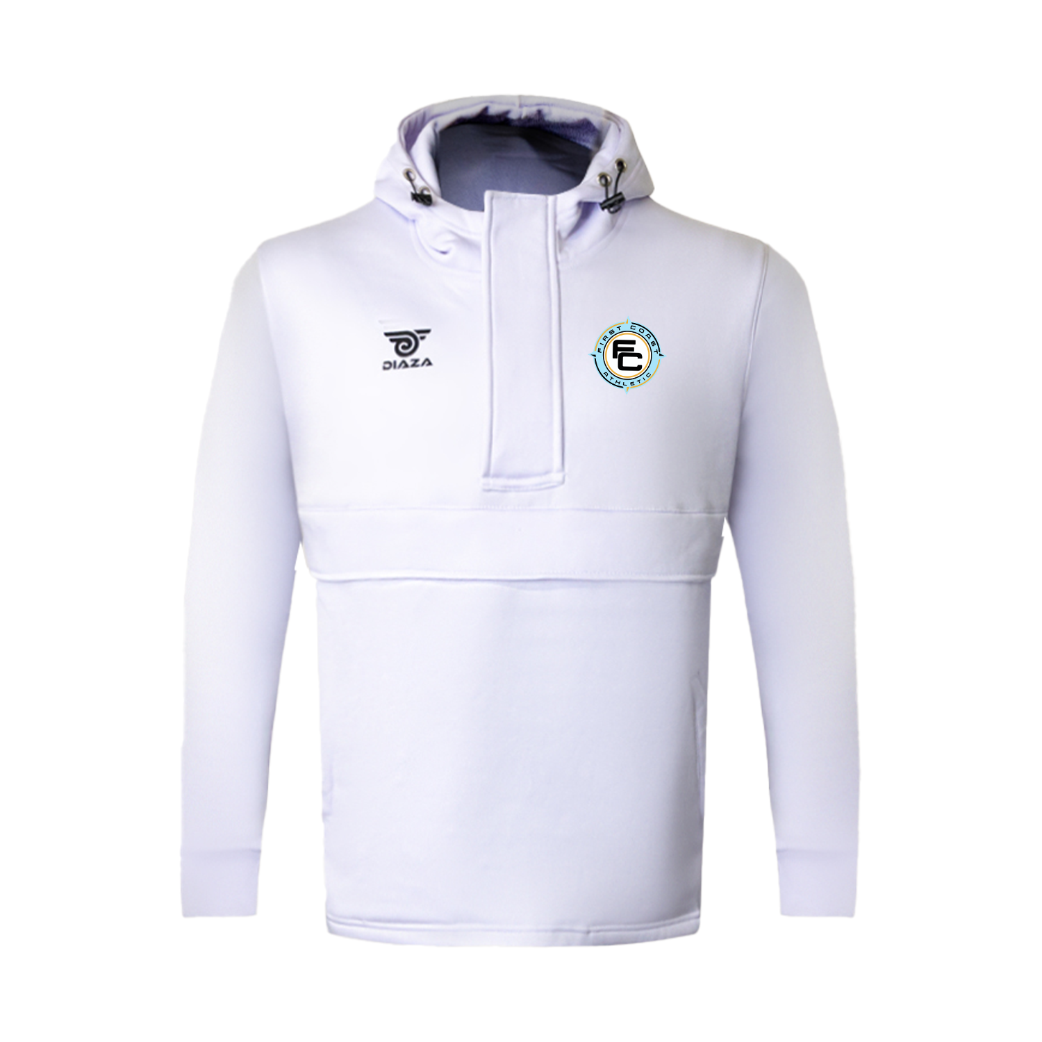 First Coast Athletic EL Blanco Hoodie - Diaza Football 