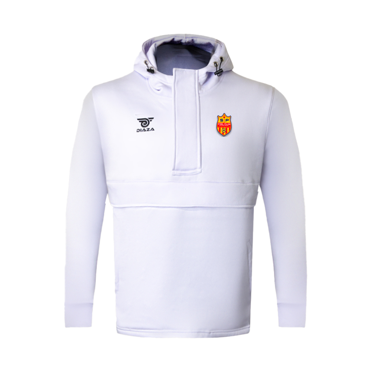 Steel Pulse EL Blanco Hoodie - Diaza Football 