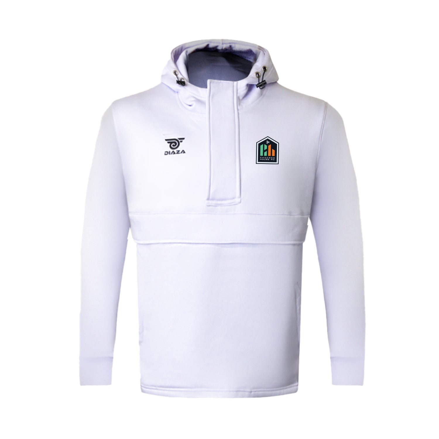 Chicago House EL Blanco Hoodie - Diaza Football 